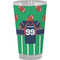 Football Jersey Pint Glass - Full Color - Front View