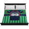 Football Jersey Duvet Cover - King - On Bed - No Prop