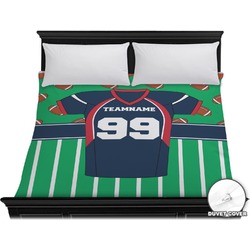 Football Jersey Duvet Cover - King (Personalized)