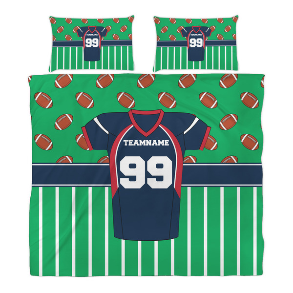 Football Jersey Duvet Cover Set - King - Alt Approval