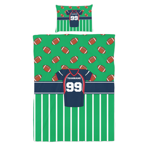 Football Jersey Duvet Cover Set - Twin - Alt Approval