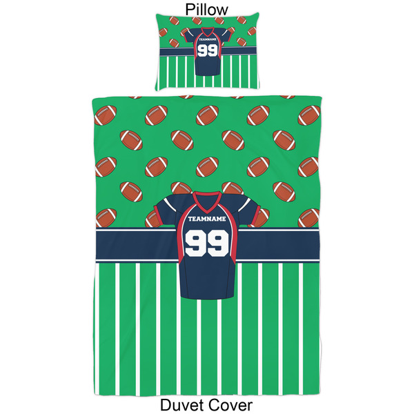 Football Jersey Duvet Cover Set - Twin - Approval