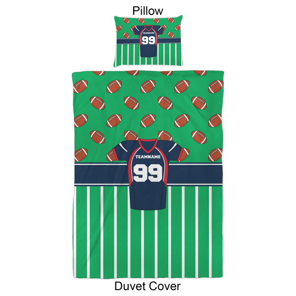 Football Jersey Duvet Cover Set - Twin XL - Approval