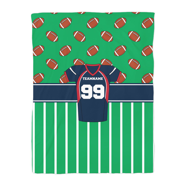Football Jersey Duvet Cover - Twin - Front