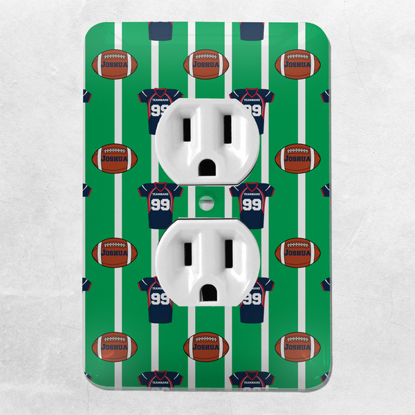 Football Jersey Electric Outlet Plate - LIFESTYLE