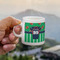 Football Jersey Espresso Cup - 3oz LIFESTYLE (new hand)