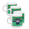 Football Jersey Espresso Cup Group of Four Front