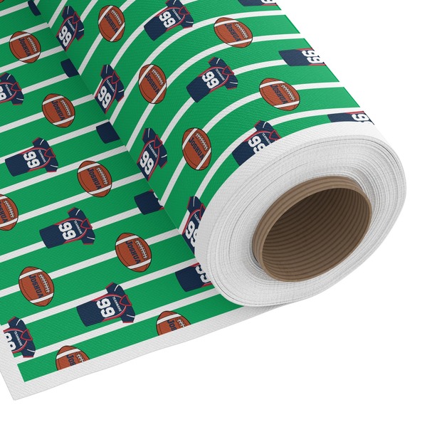 Custom Football Jersey Fabric by the Yard - Spun Polyester Poplin (Personalized)
