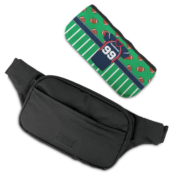 Football Jersey Fanny Packs - FLAT (flap off)
