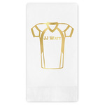 Football Jersey Guest Napkins - Foil Stamped (Personalized)