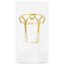 Football Jersey Guest Napkins - Foil Stamped (Personalized)