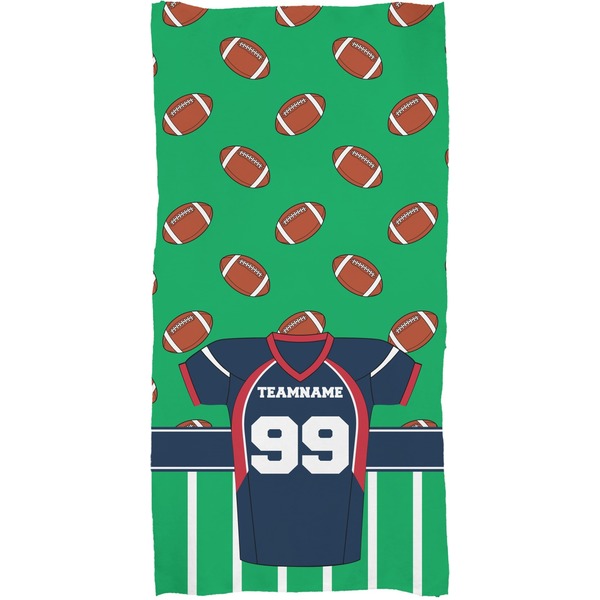 Football Jersey Full Sized Bath Towel - Apvl