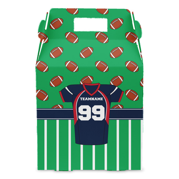 Football Jersey Gable Favor Box - Front