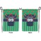 Football Jersey Garden Flag - Double Sided Front and Back