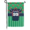 Football Jersey Small Garden Flag - Double Sided w/ Name and Number