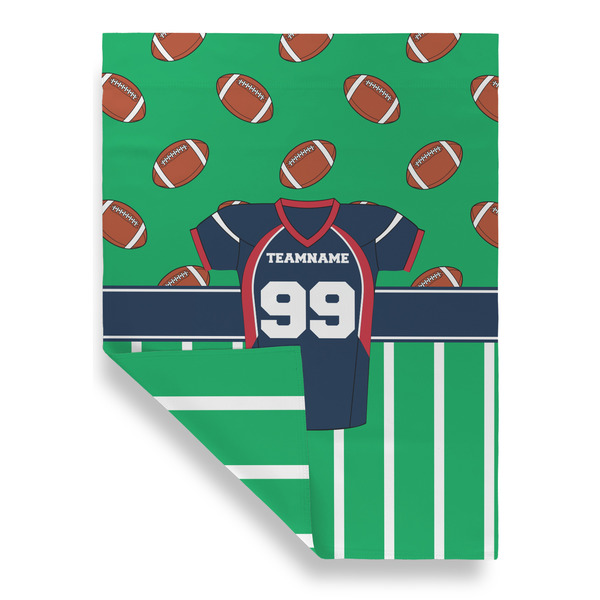 Football Jersey Garden Flags - Large - Double Sided - FRONT FOLDED