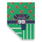 Football Jersey Garden Flags - Large - Double Sided - FRONT FOLDED