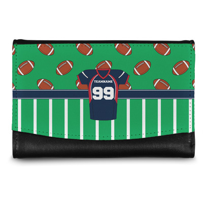 Football Jersey Genuine Leather Women's Wallet - Small (Personalized)