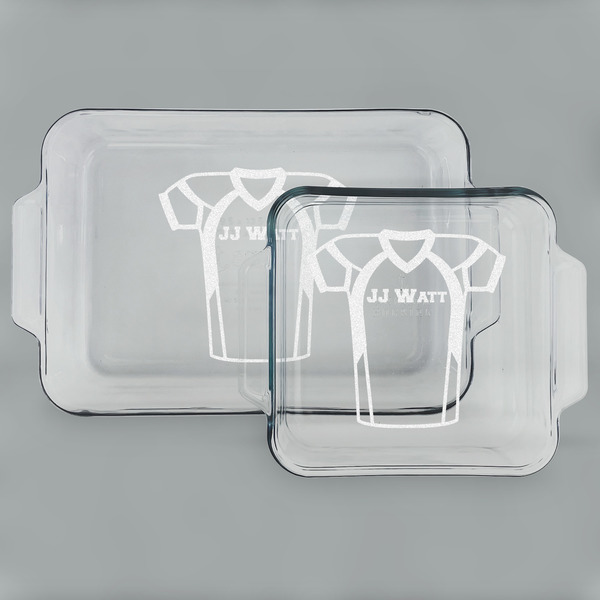 Football Jersey Glass Baking Dish Set - MAIN (set)