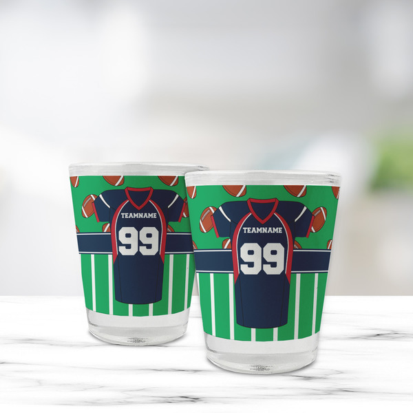 Football Jersey Glass Shot Glass - Standard - LIFESTYLE