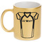 Football Jersey Gold Mug - Main
