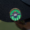 Football Jersey Golf Ball Marker Hat Clip - Gold - On Hat