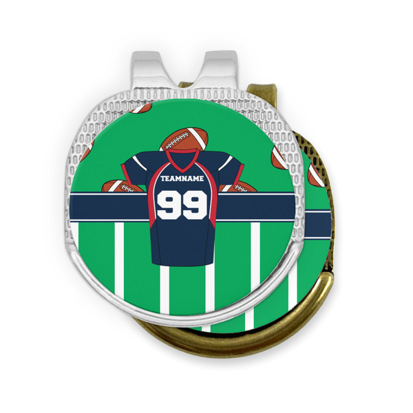 Football Jersey Golf Ball Marker Hat Clip - PARENT/MAIN