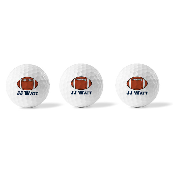 Football Jersey Golf Balls - Generic - Set of 3 - APPROVAL