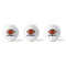 Football Jersey Golf Balls - Generic - Set of 3 - APPROVAL