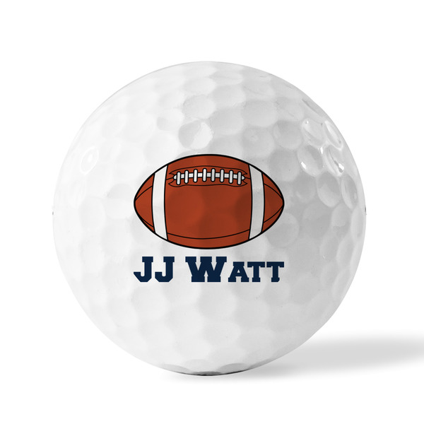 Football Jersey Golf Balls - Generic - Set of 3 - FRONT
