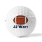Football Jersey Golf Balls - Titleist - Set of 3 - FRONT