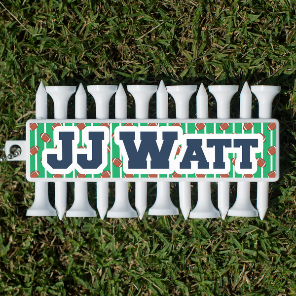 Custom Football Jersey Golf Tees & Ball Markers Set (Personalized)