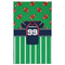 Football Jersey Golf Towel - Poly-Cotton Blend w/ Name and Number