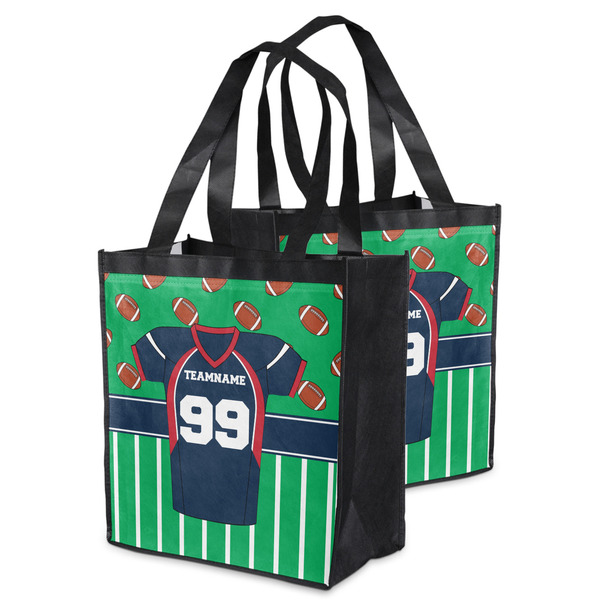 Football Jersey Grocery Bag - MAIN