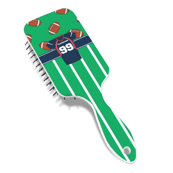 Football Jersey Hair Brush - Angle View