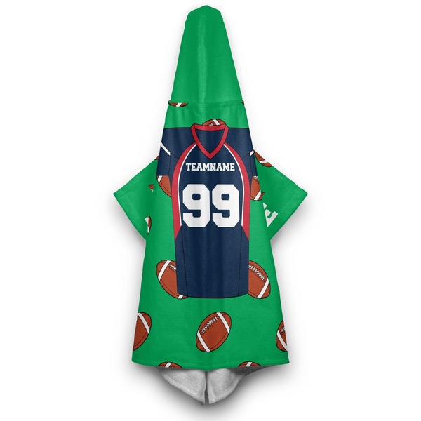 Football Jersey Hooded Towel - Hanging