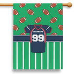 Football Jersey 28" House Flag (Personalized)