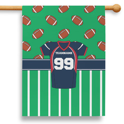 Football Jersey 28" House Flag - Double Sided (Personalized)