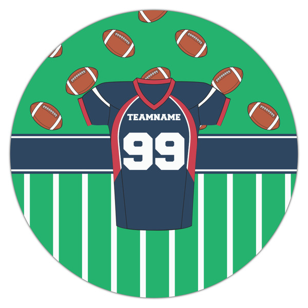 Football Jersey Icing Circle - Large - Single