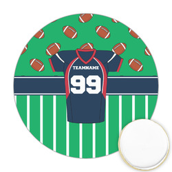 Football Jersey Printed Cookie Topper - 2.5" (Personalized)