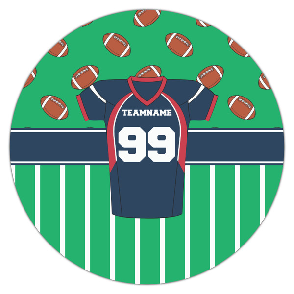 Football Jersey Icing Circle - Medium - Single