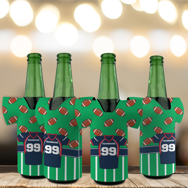 Football Jersey Jersey Bottle Cooler - Set of 4 - LIFESTYLE
