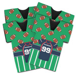 Football Jersey Jersey Bottle Cooler - Set of 4 (Personalized)