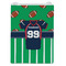 Football Jersey Jewelry Gift Bag - Gloss - Front