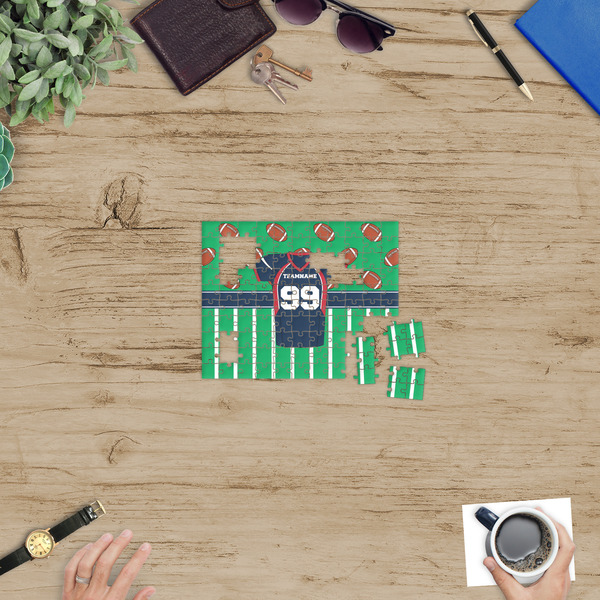 Football Jersey Jigsaw Puzzle 110 Piece - In Context