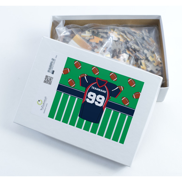 Football Jersey Jigsaw Puzzle 252 Piece - Box