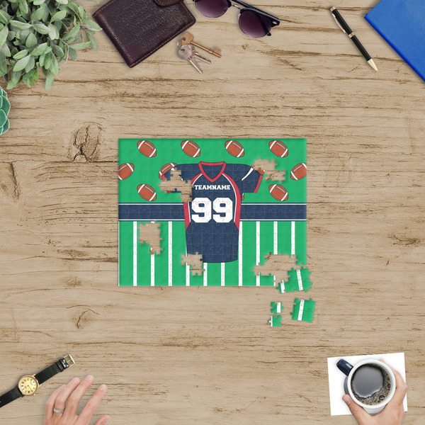 Football Jersey Jigsaw Puzzle 252 Piece - In Context