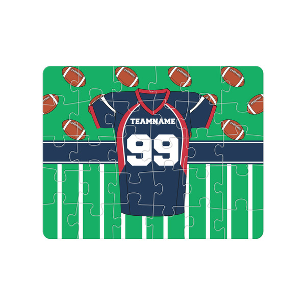 Custom Football Jersey Jigsaw Puzzles (Personalized)