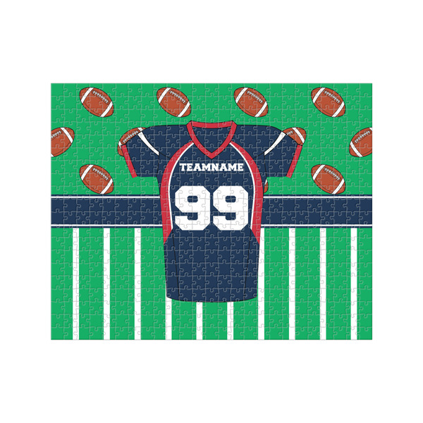 Custom Football Jersey 500 pc Jigsaw Puzzle (Personalized)