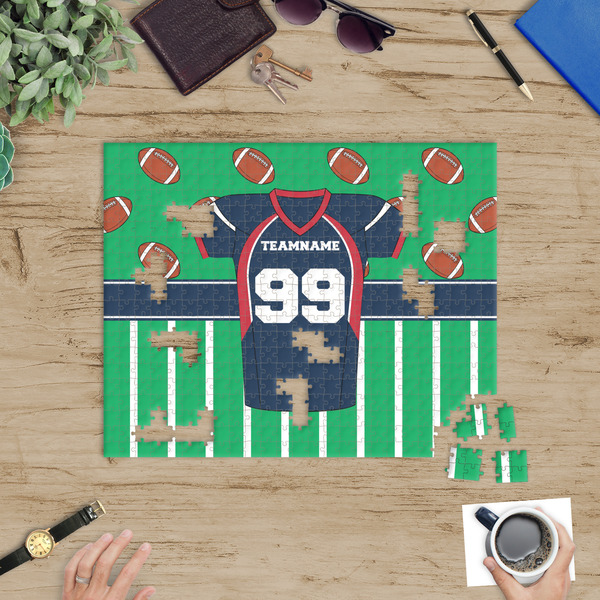 Football Jersey Jigsaw Puzzle 500 Piece - In Context